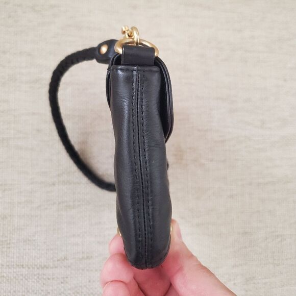 Michael Kors Leather Whipstich Style Clutch - Picture 7 of 13